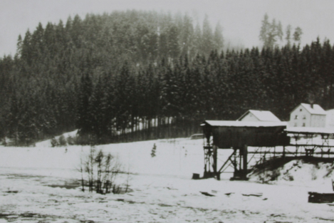 Verladestation in Fischhaus